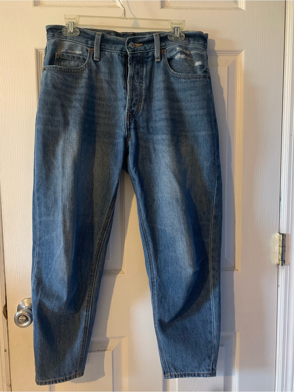 Old Navy Women’s Washed Blue Relaxed Jeans